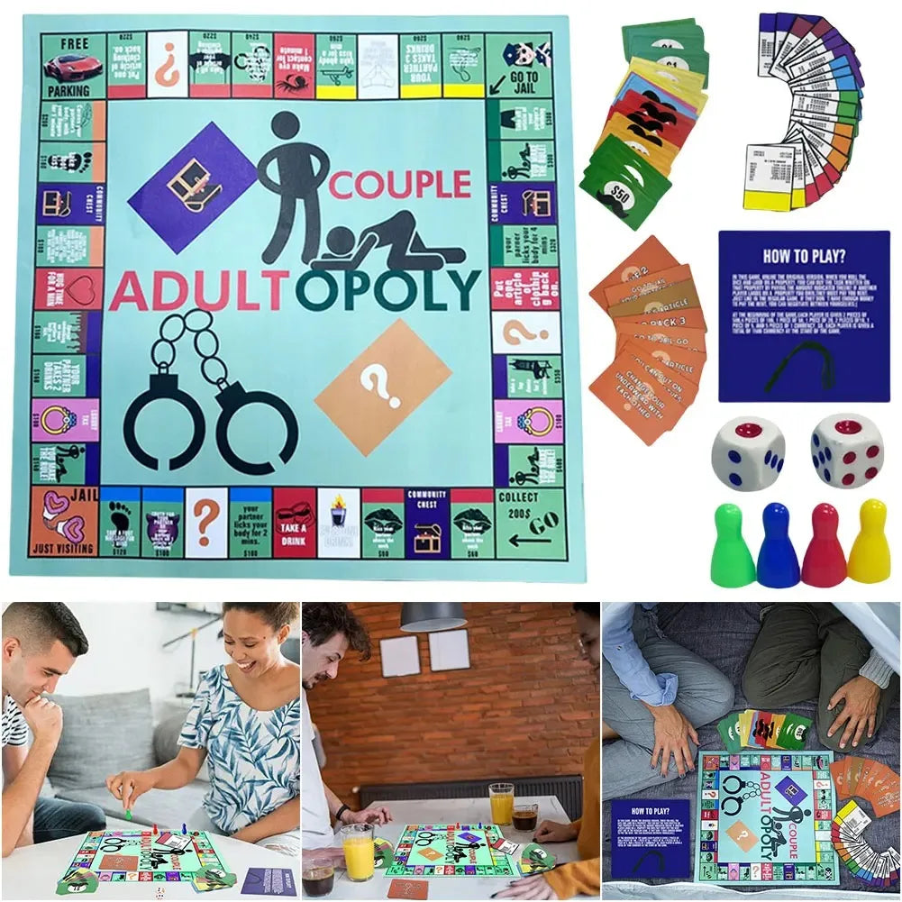 Adultopoly Board Game