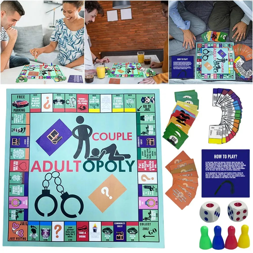 Adultopoly Board Game