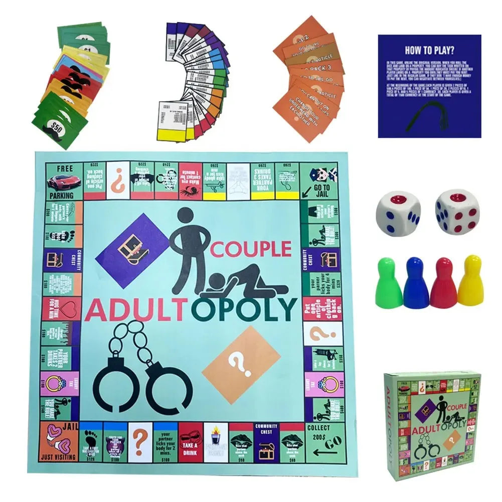 Adultopoly Board Game